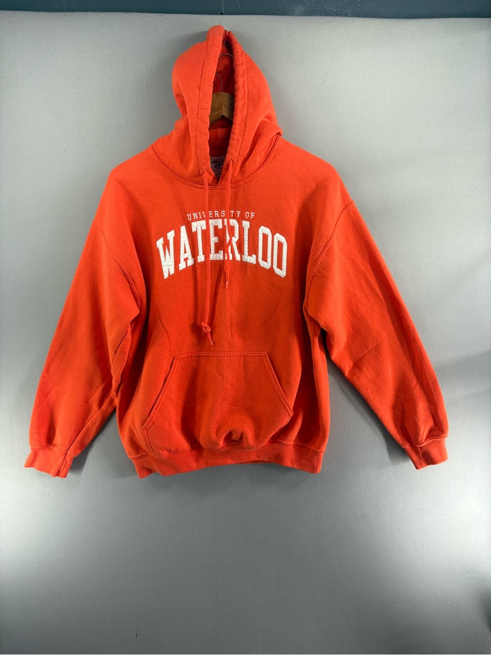 Jpt University of Waterloo Orange Sweatshirt Hoodie Women’s Size Medium Unisex